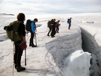 Øksfjordjøkelen 2013