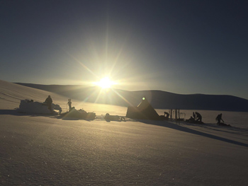 Bilder fra vintertur på Sennalandet 2017