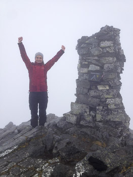 Agnes på Innerdalstårnet (Blåfjell)